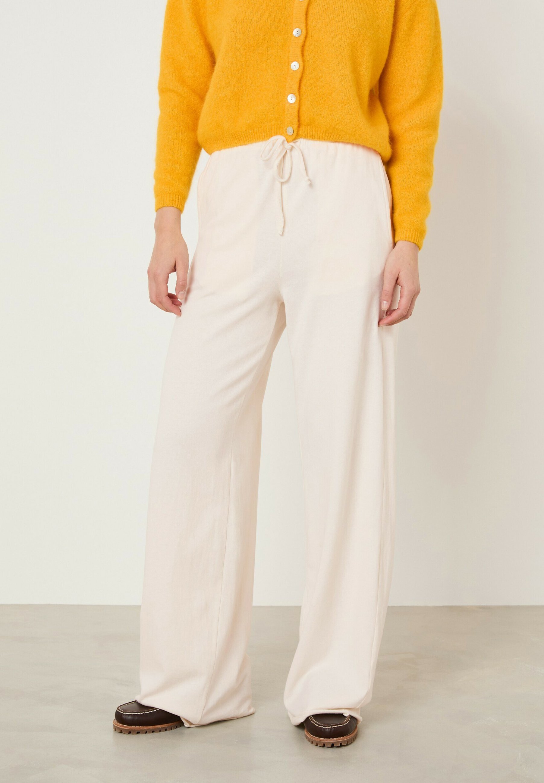 Onsoyours Pantaloni Patchwork da Donna Jeans Dritti Strappati A Vita Alta Pantaloni A Matita Vintage alla Moda 1 Bianco S
