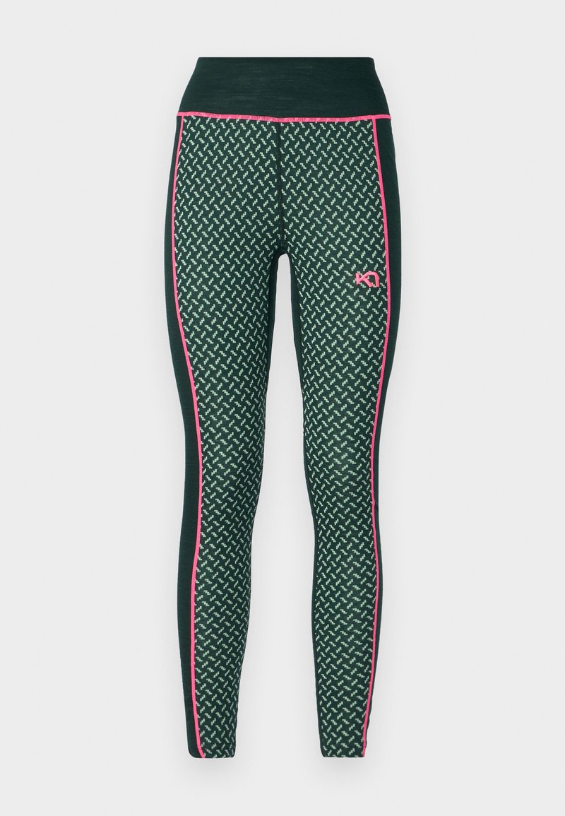 Kari Traa LEKKER PANTS - Spodnji sloj - dark green