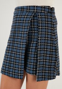 LELA Jupe trapèze - indigo