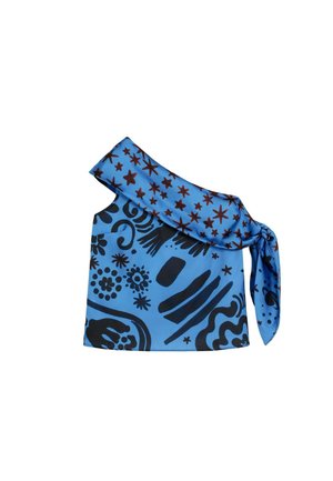 Scalpers, SCALPERS MACA TOP - Blouse - blue