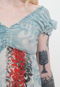 Paolina Russo BABBY DOLL  - Top - blue crush