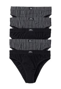 bonprix 5ER PACK - Slip - black