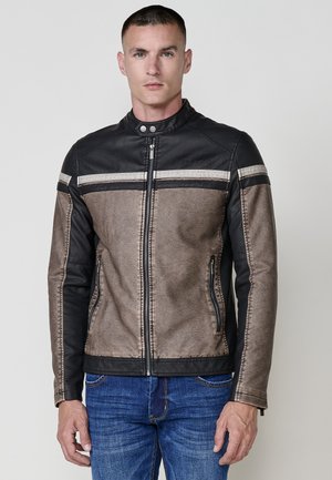 Kunstlederjacke - marron/brown