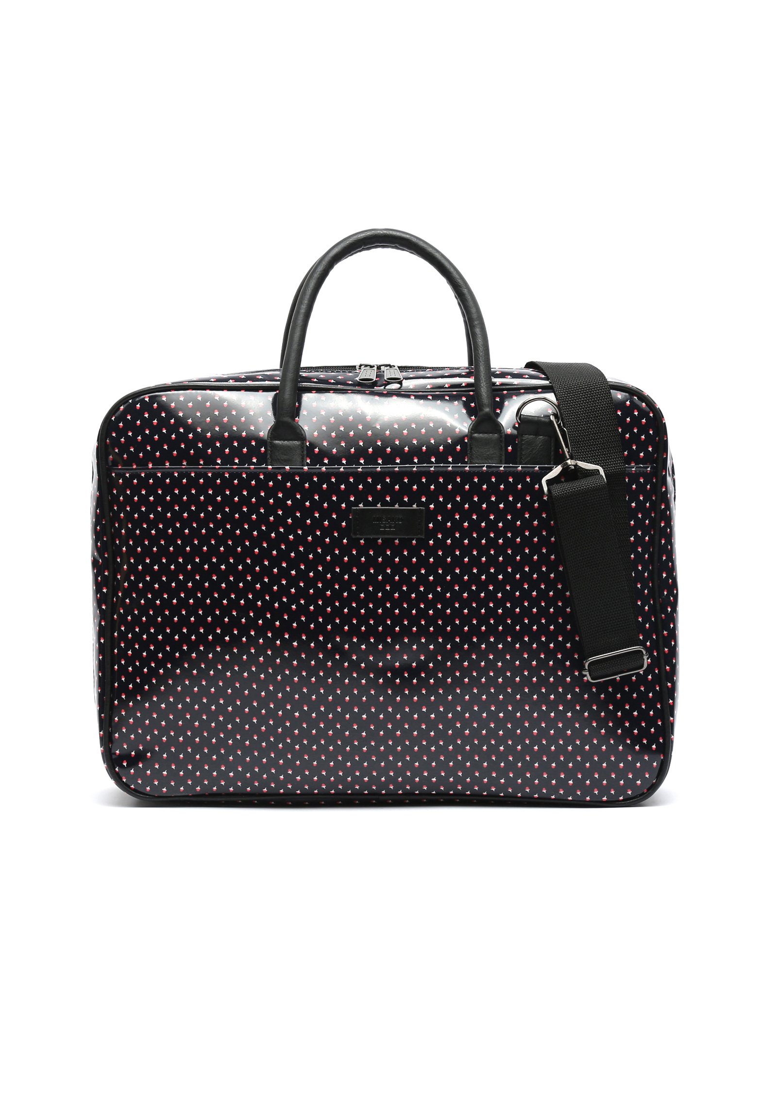MISAKO FLORI - Funda para portátil - black red white/negro - Zalando.es