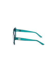 Guess INIETTATO - Ochelari de soare - verde verde sfumato