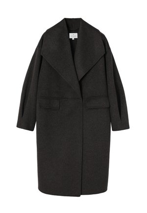 TATUUM, ARTICLE TAG: JACKET/COAT - ARTICLE NAME: NISA - Κλασικό παλτό - very dark melange brown