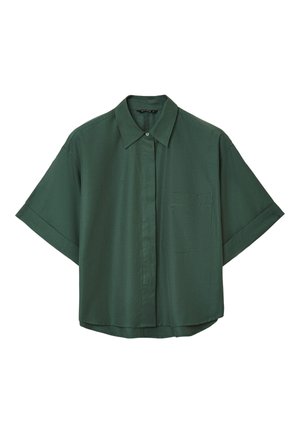 Calliope CON TASCA - Camicia - verde scuro