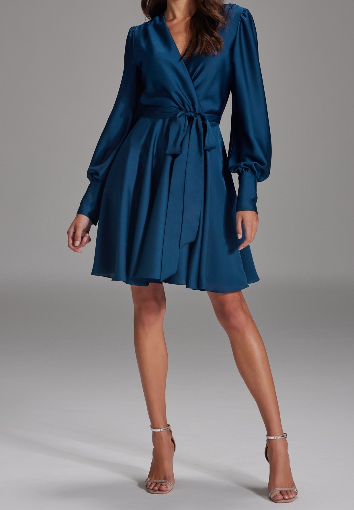 Swing Vestito elegante blue/blu (Second hand)