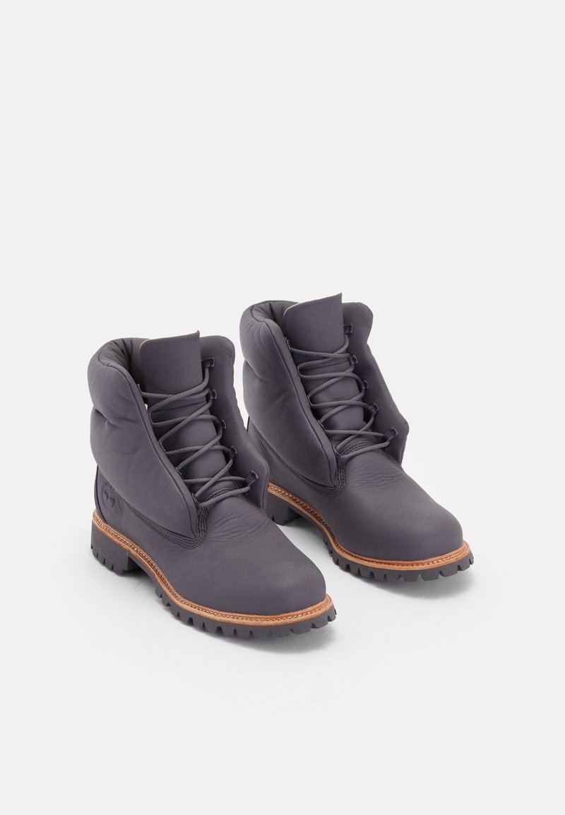 Timberland 6 IN LACE BOOT UNISEX - Stivaletti stringati - dark grey full grain