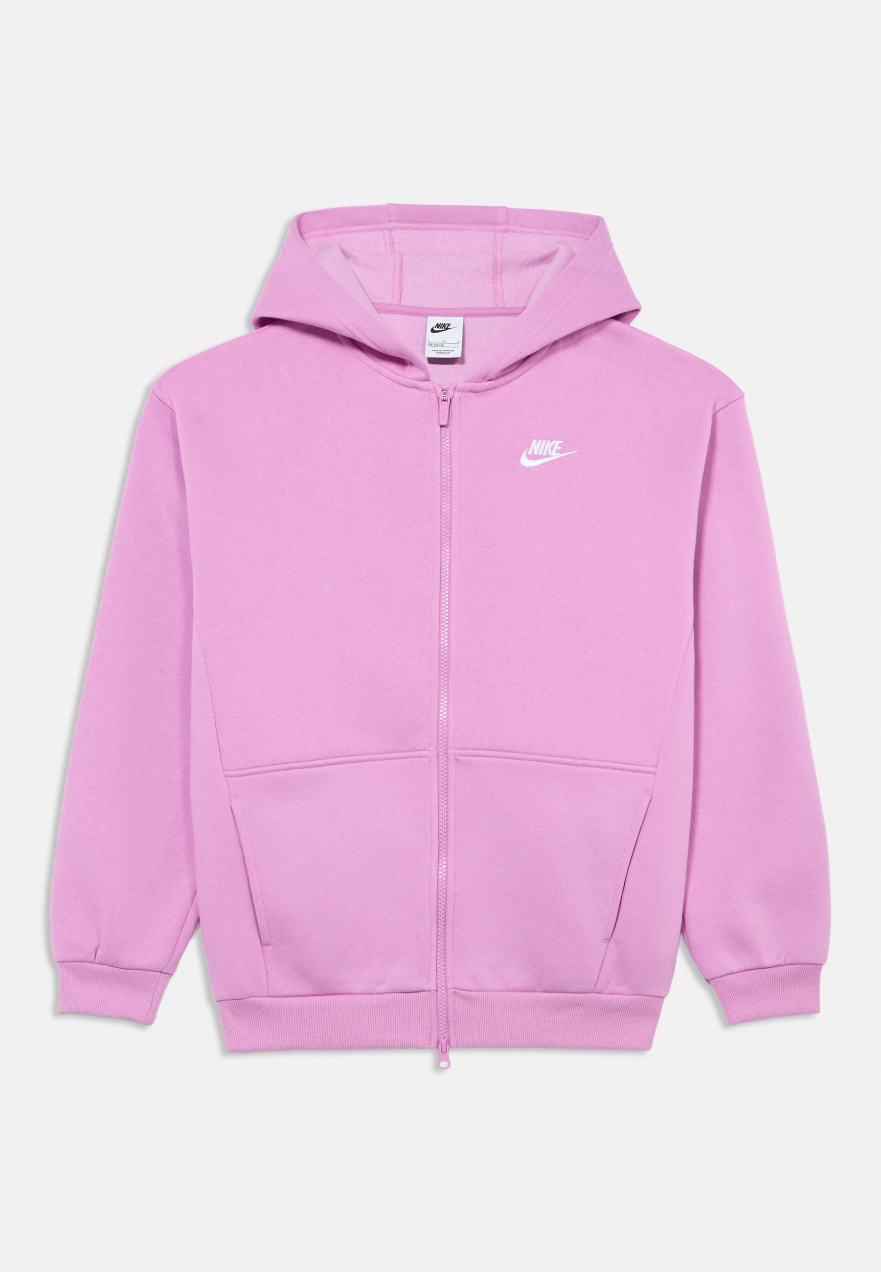 nike double futura overhead hoodie pink