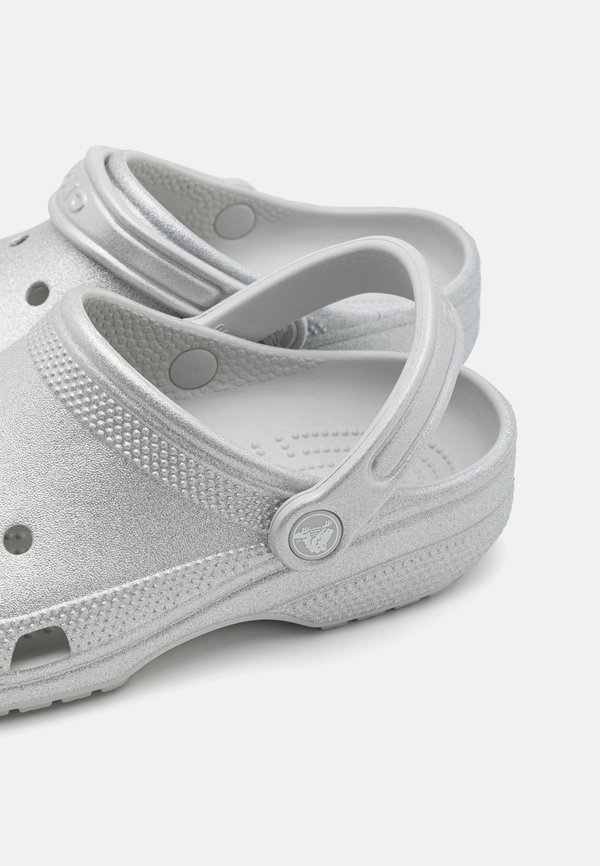 CLASSIC GLITTER - Clogs - silver4