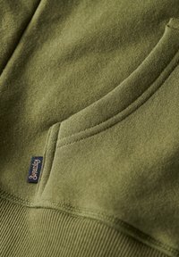 Superdry & Co Sweater met rits - olive khaki