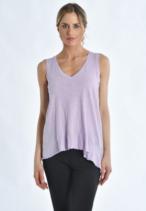 FLAMME FRILLED TANK  - Top - lilac haze