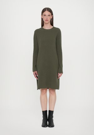 CLOSED CREW NECK DRESS LONG SLEEVE - Kampsunkleit - forest green