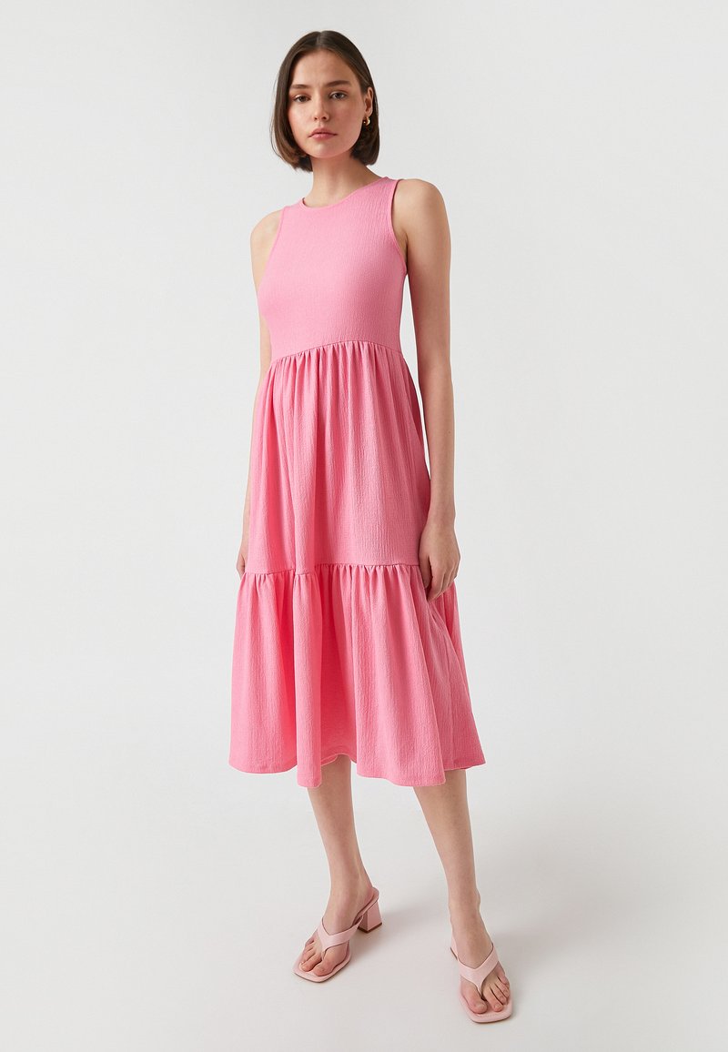 Koton Jurk donkerroze Koton Jurk donkerroze