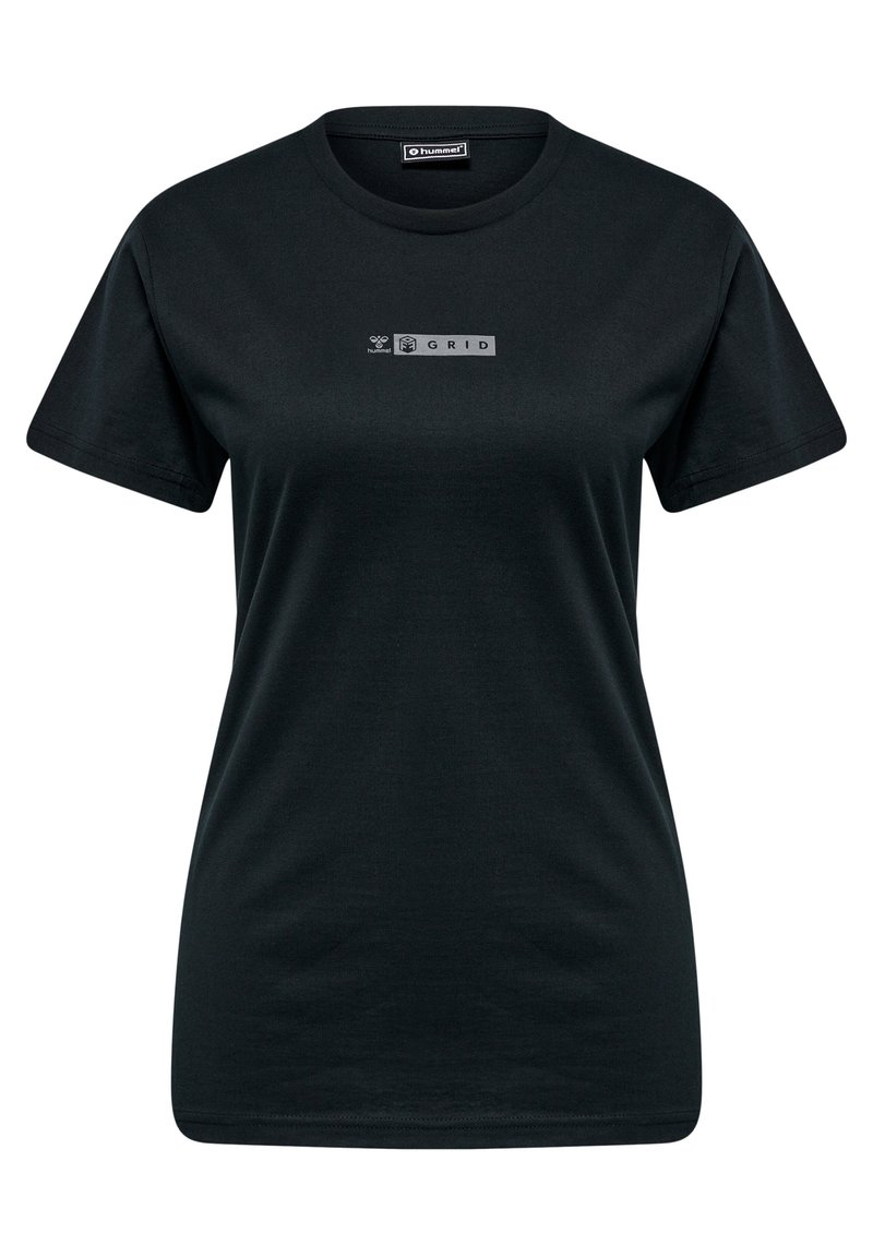 Hummel T-shirt print zwart