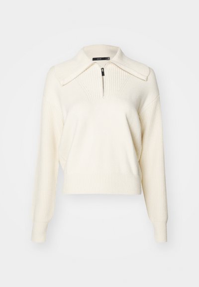 VMILISA ZIP HIGHNECK - Pullover - birch