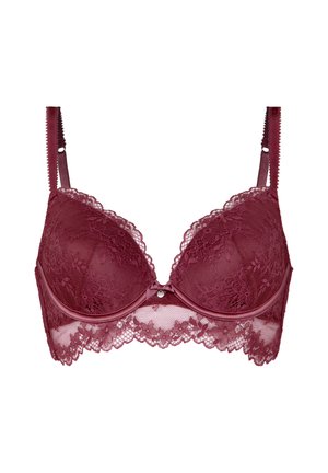 Hunkemöller, HUNKEMÖLLER PADDED UNDERWIRED LONGLINE BRA NAOMI - Push-up bra - purple