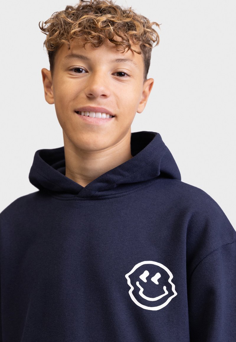 Sweat À Capuche Zippé Batwing Ado - Bleu | 's® FR