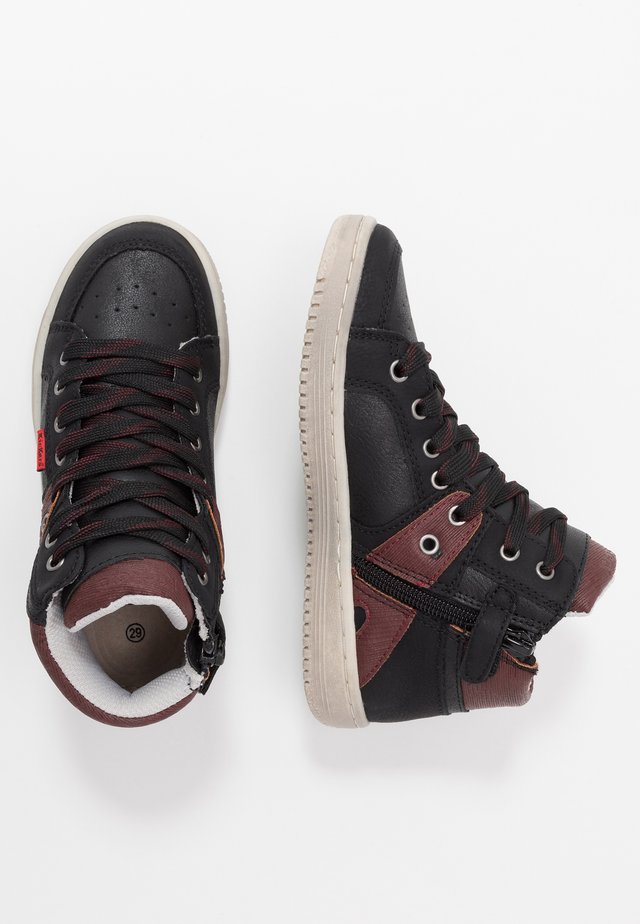 LOWELL - Sneakers hoog - other black
