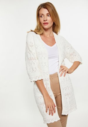usha, Cardigan - wollweiss