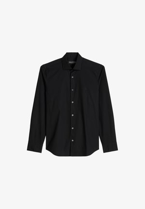 Marc O'Polo, MARC O'POLO HEMD SHAPED AUS STRETCH-POPELINE - Businesshemd - black