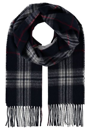 FRAAS PLAID KARO - Scarf - navy