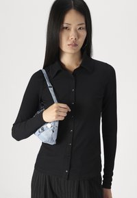 Abercrombie & Fitch SLIM - Kardigán - black beauty