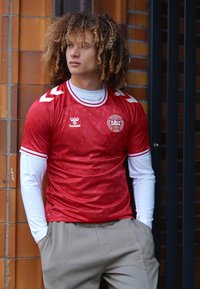 Hummel DENMARK DBU HOME JERSEY - Voetbalshirt - tango red
