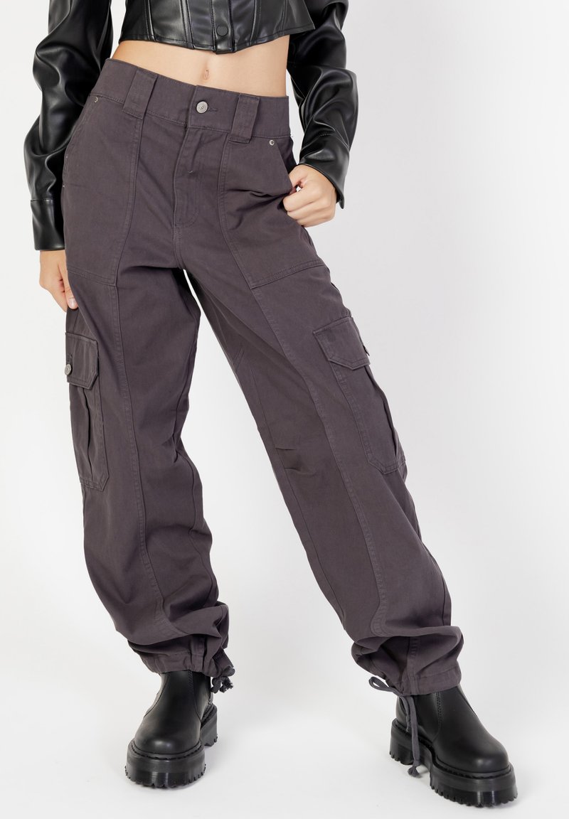 ONLY SELINA - Cargobukse - grey
