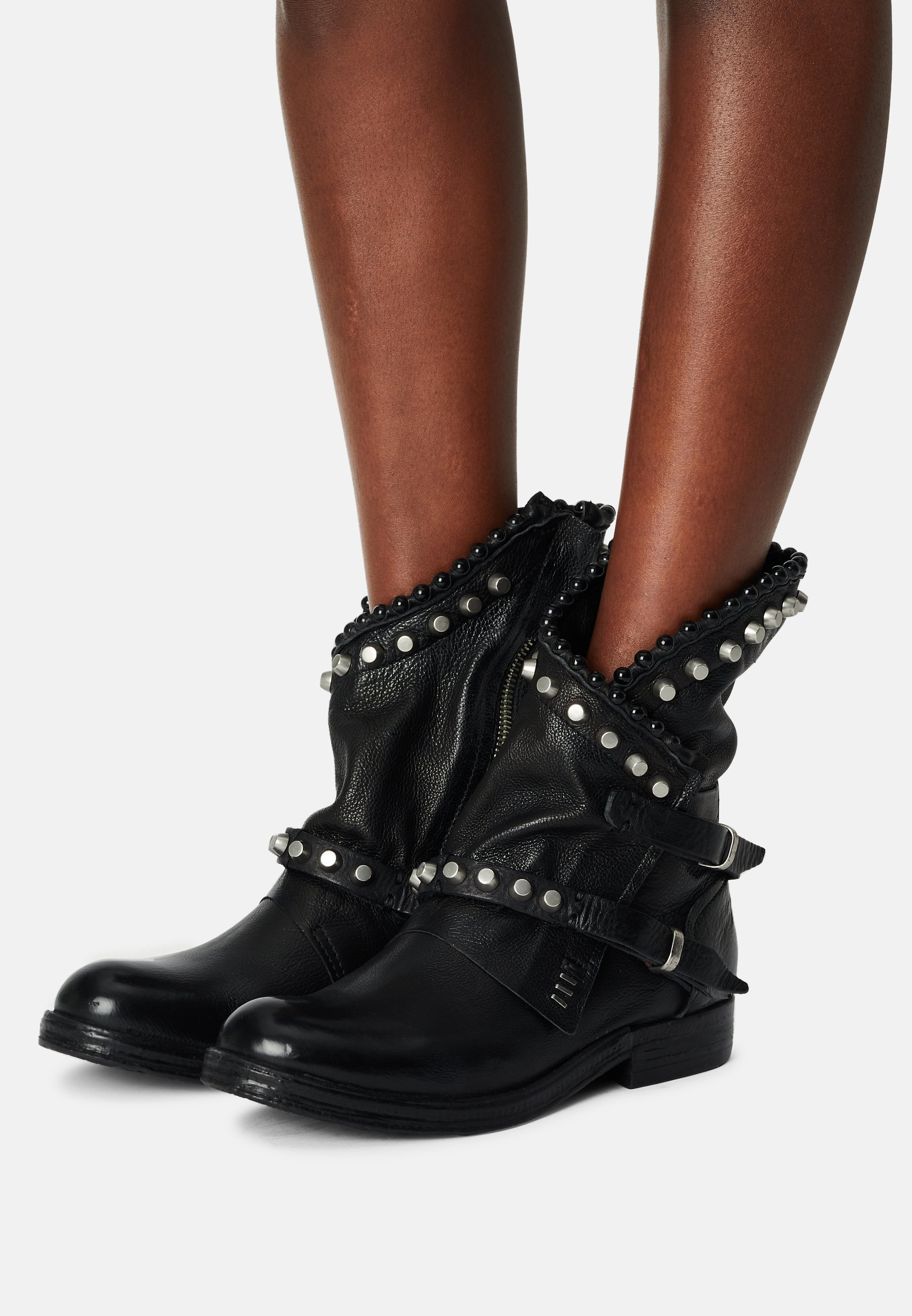 A.S.98 Botas camperas nero/negro Zalando.es