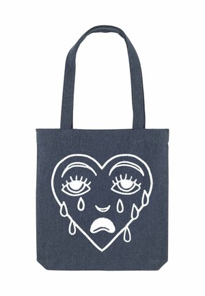CRYINGHEART PRINT - Cabas - blue