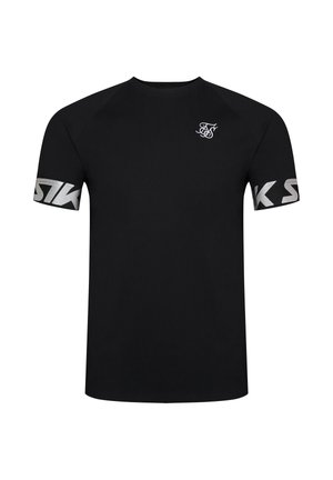 SIKSILK, T-Shirt print - black
