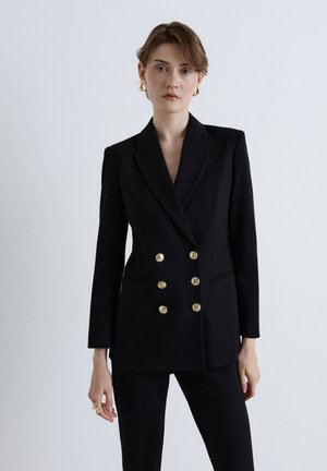 Calliope, GIACCA TINTA UNITA - Blazer - ultrablack