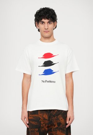 WILEY UFO TEE - Majica kratkih rukava s printom - white