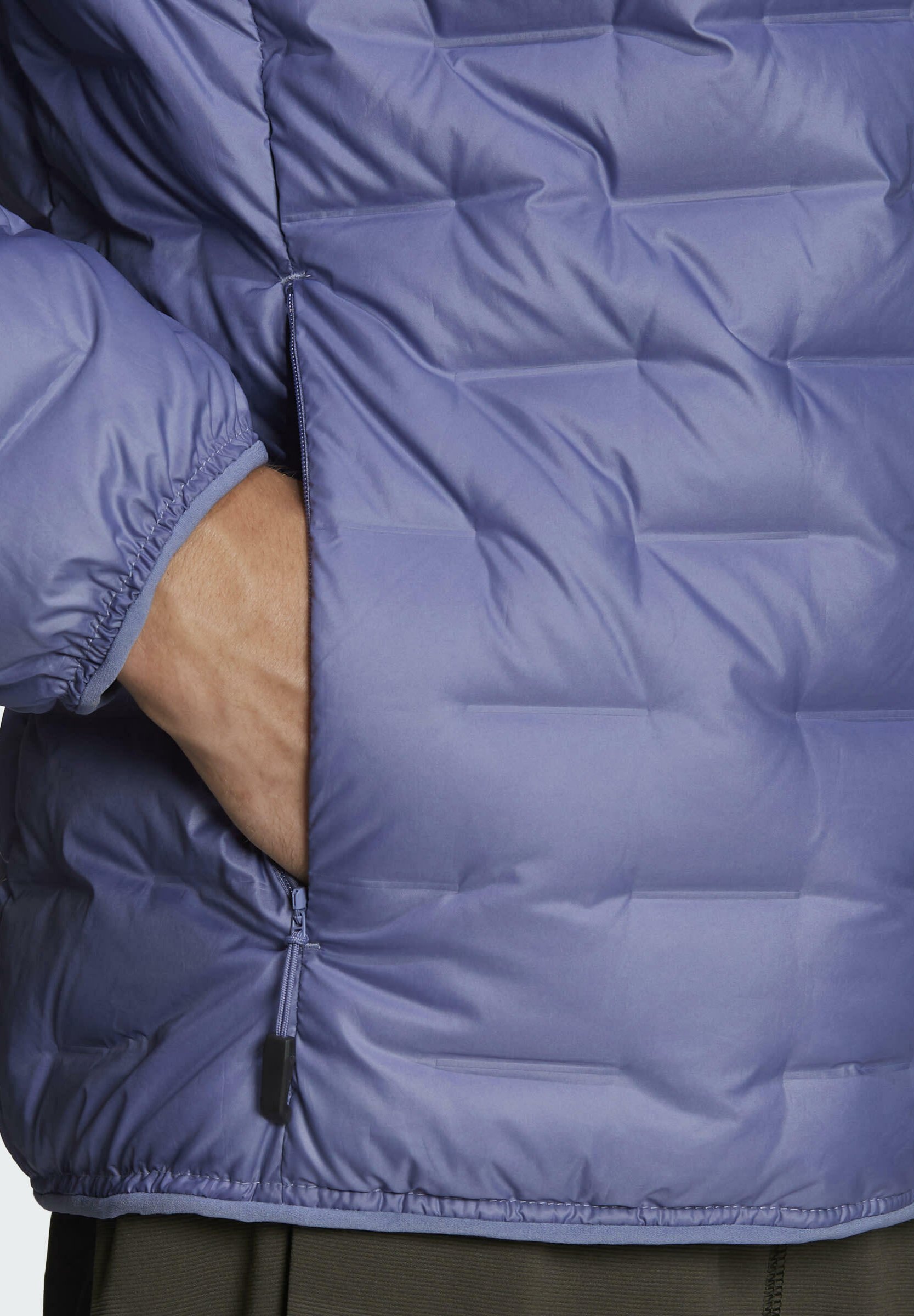 adidas Performance TERREX - Chaqueta de plumas - purple/morado - Zalando.es