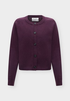 Marc O'Polo, ROUND NECK - Жилетка - fresh aubergine
