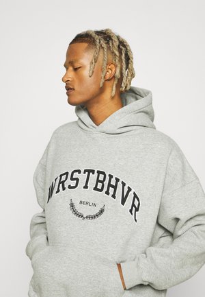 OFFBEAT HOODIE UNISEX - Mikina s kapucí - grey melange