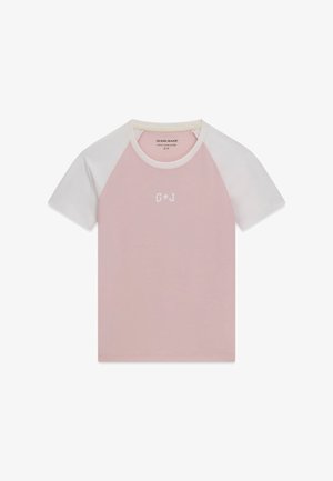 Guess, COLORBLOCK-T-SHIRT - T-shirt print - rose