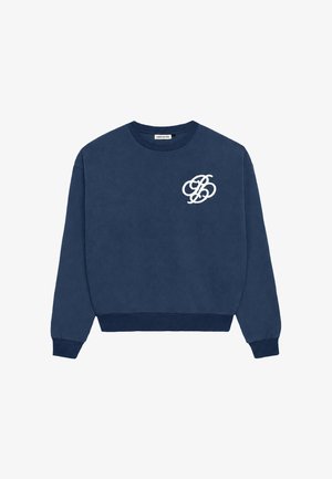 PROHIBITED, COLLEGE DAYS CREW NECK UNISEX - Φούτερ - oceanic blue
