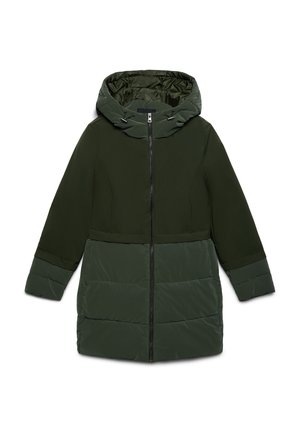 MBOTTITO CON CAPPUCCIO - Cappotto invernale - verde militare