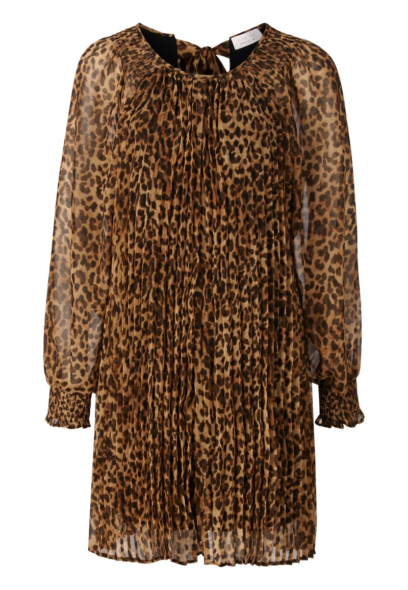 Rich & Royal Jurk bruin Rich & Royal Jurk bruin