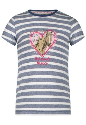 SPRING BLOOM - Print T-shirt - ink blue