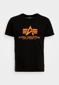 Não selecionado, black /neon orange