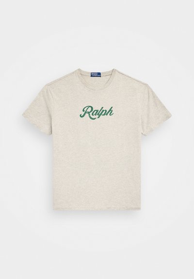 Polo Ralph Lauren THE RALPH T-SHIRT - Nyomott mintás póló - light sport heather