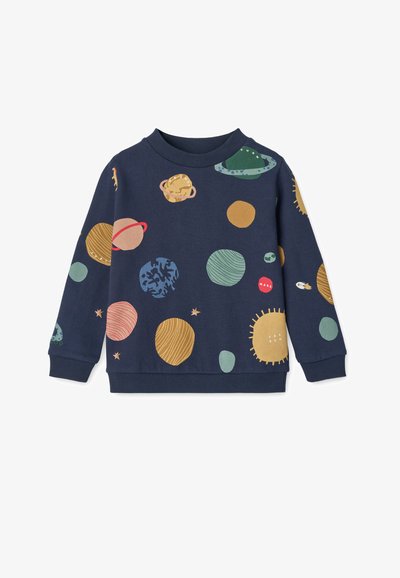 THORA PRINTED UNISEX - Sweatshirt - universe/classic navy