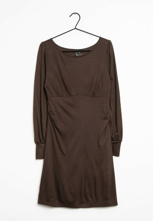 Robe en jersey - brown