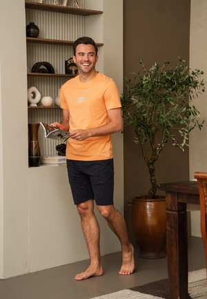 Phil & Co. Berlin, CLASSIC - Pyjama - orange dark blue mixed