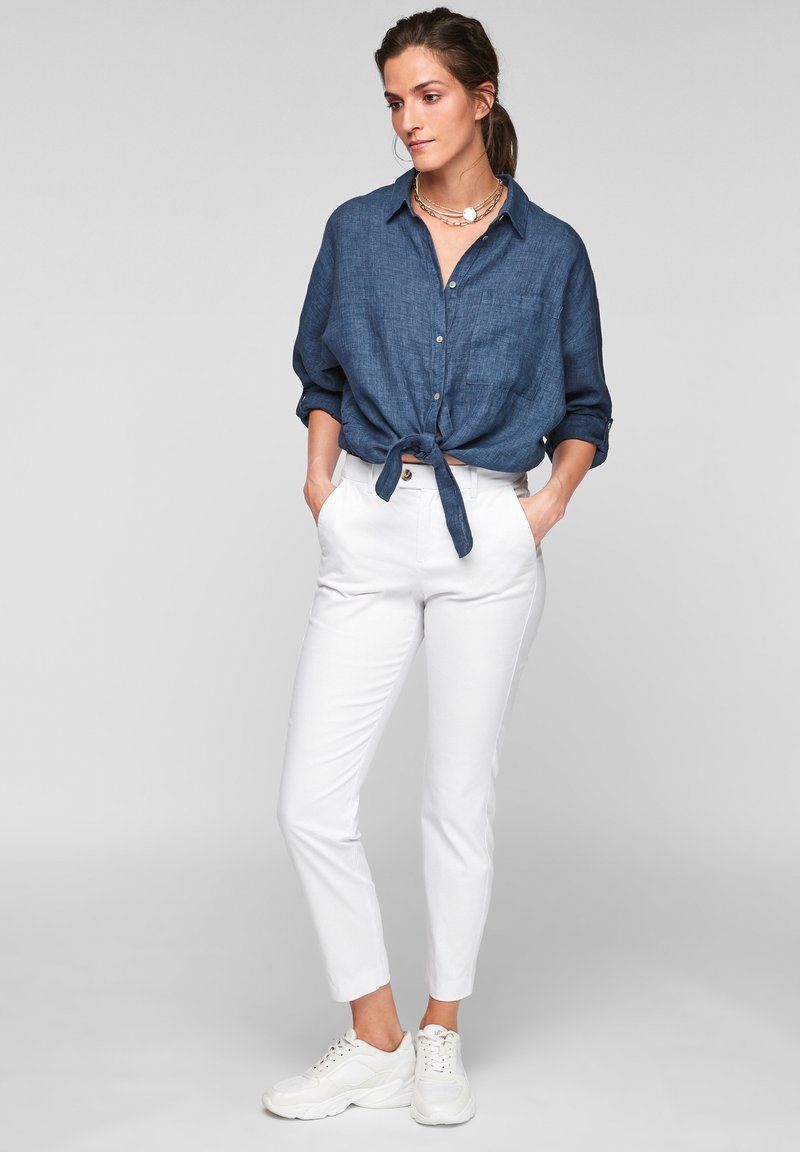 Damen Kleider | s.Oliver LOSSE Hemdbluse faded blue melange/dunkelblau meliert - GQ63563 Damen Kleider | s.Oliver LOSSE Hemdbluse faded blue melange/dunkelblau meliert - GQ63563