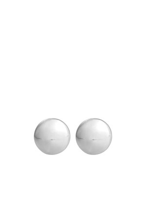 BASIC COIN - Øreringe - silver-coloured